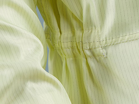 耐高温洁净服三连体斜拉链带面罩药厂实验室洁净室无菌服%涤