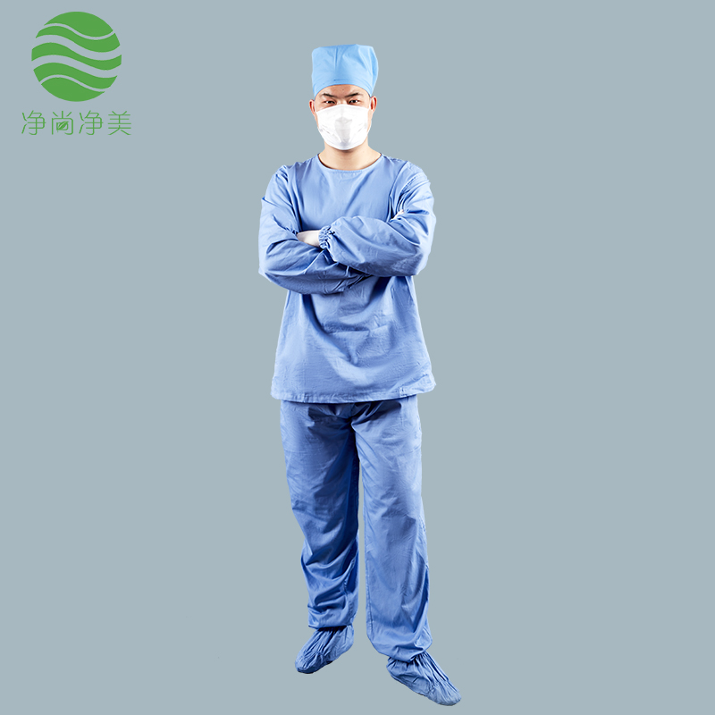 耐高温洁净内服,无菌内衣外衣,分体服套装连脚套