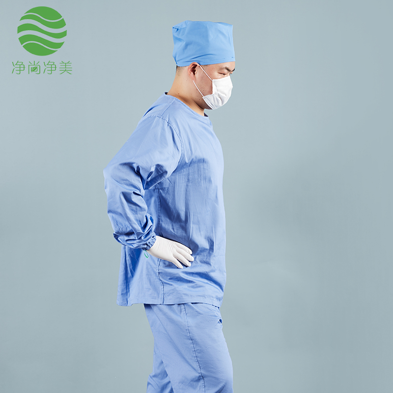 耐高温洁净内服,无菌内衣外衣,分体服套装连脚套